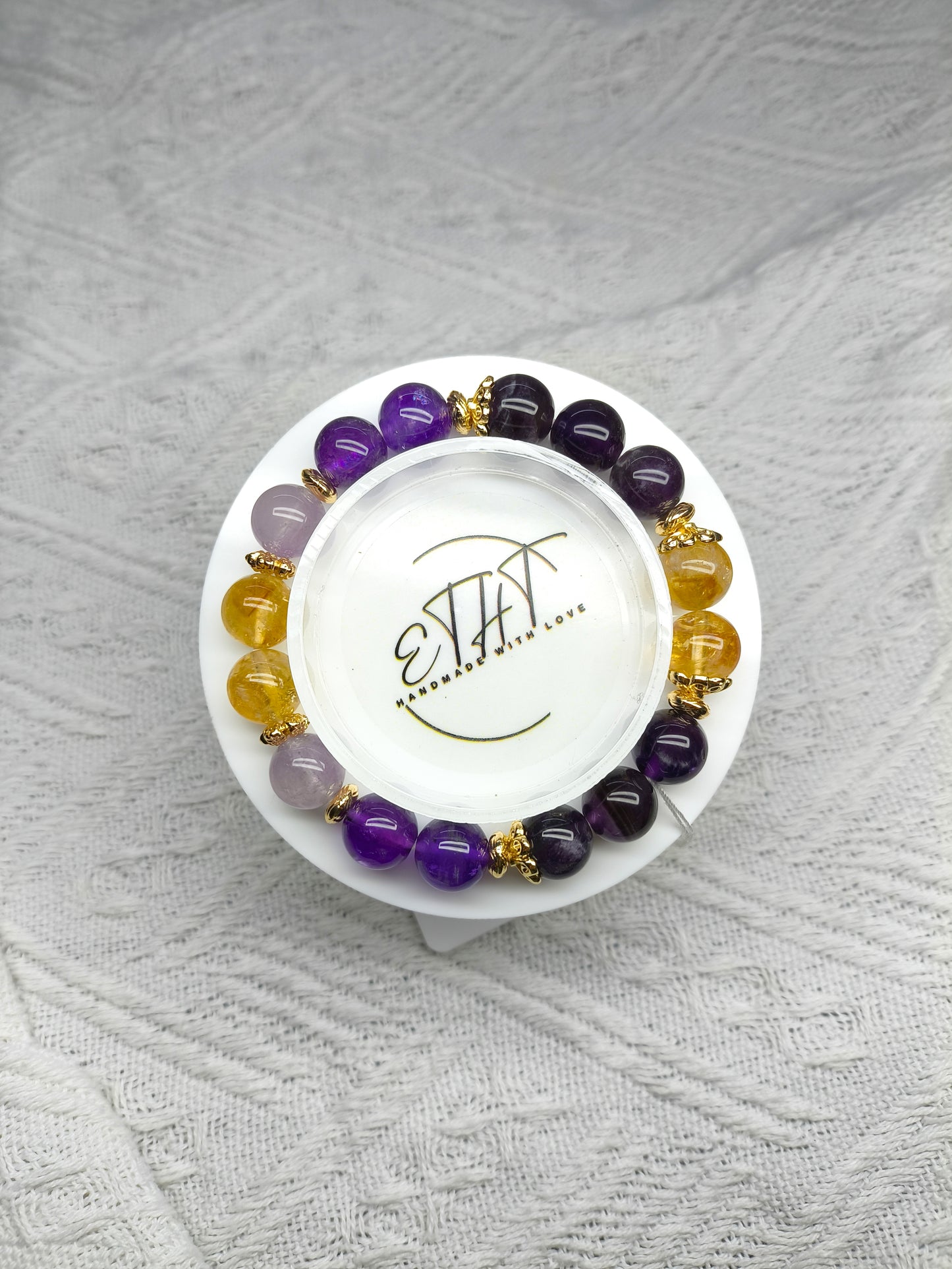 Amethyst • Citrine • Crystal Bracelet