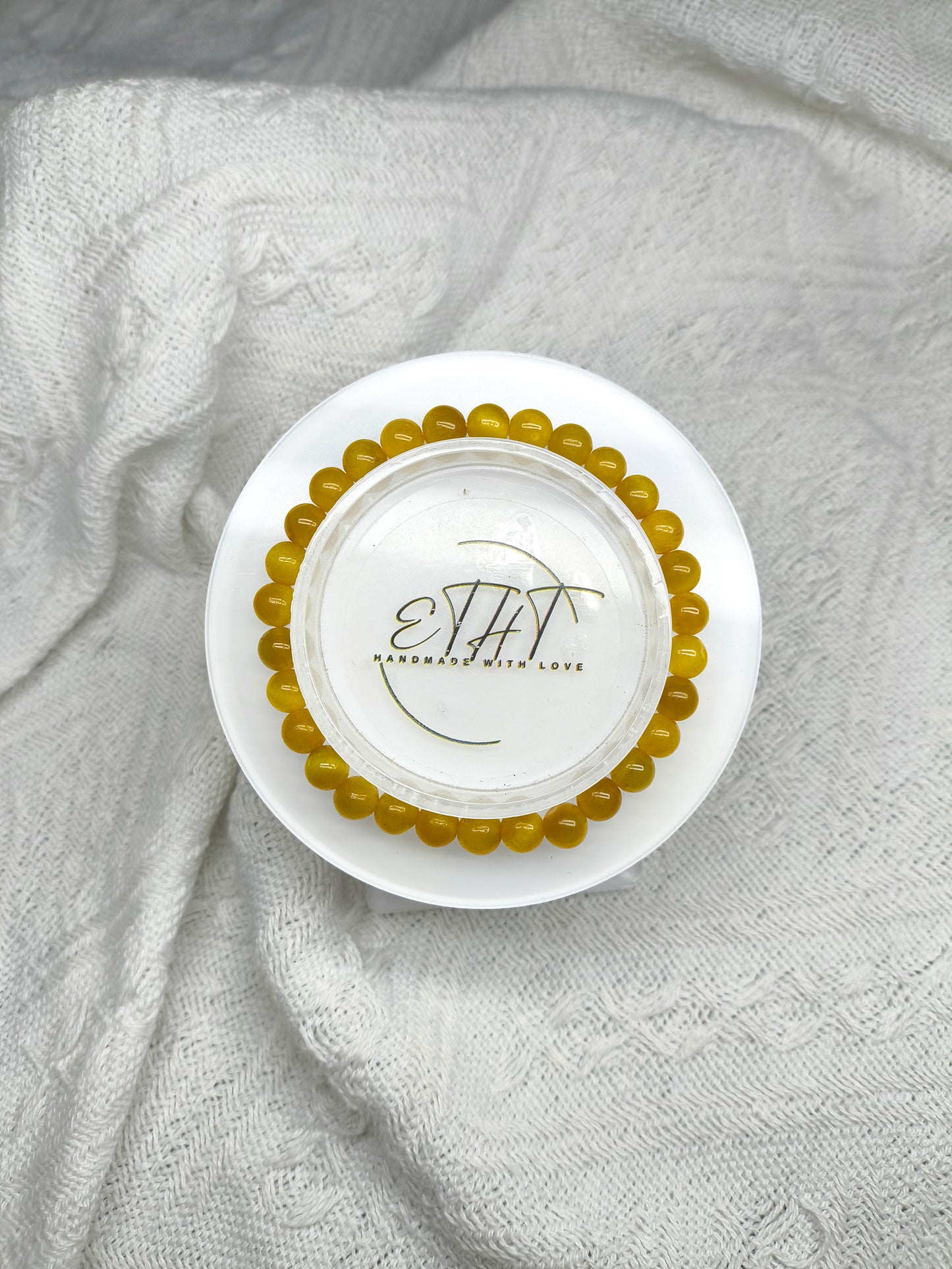 Golden Tiger Eye • Crystal Bracelet