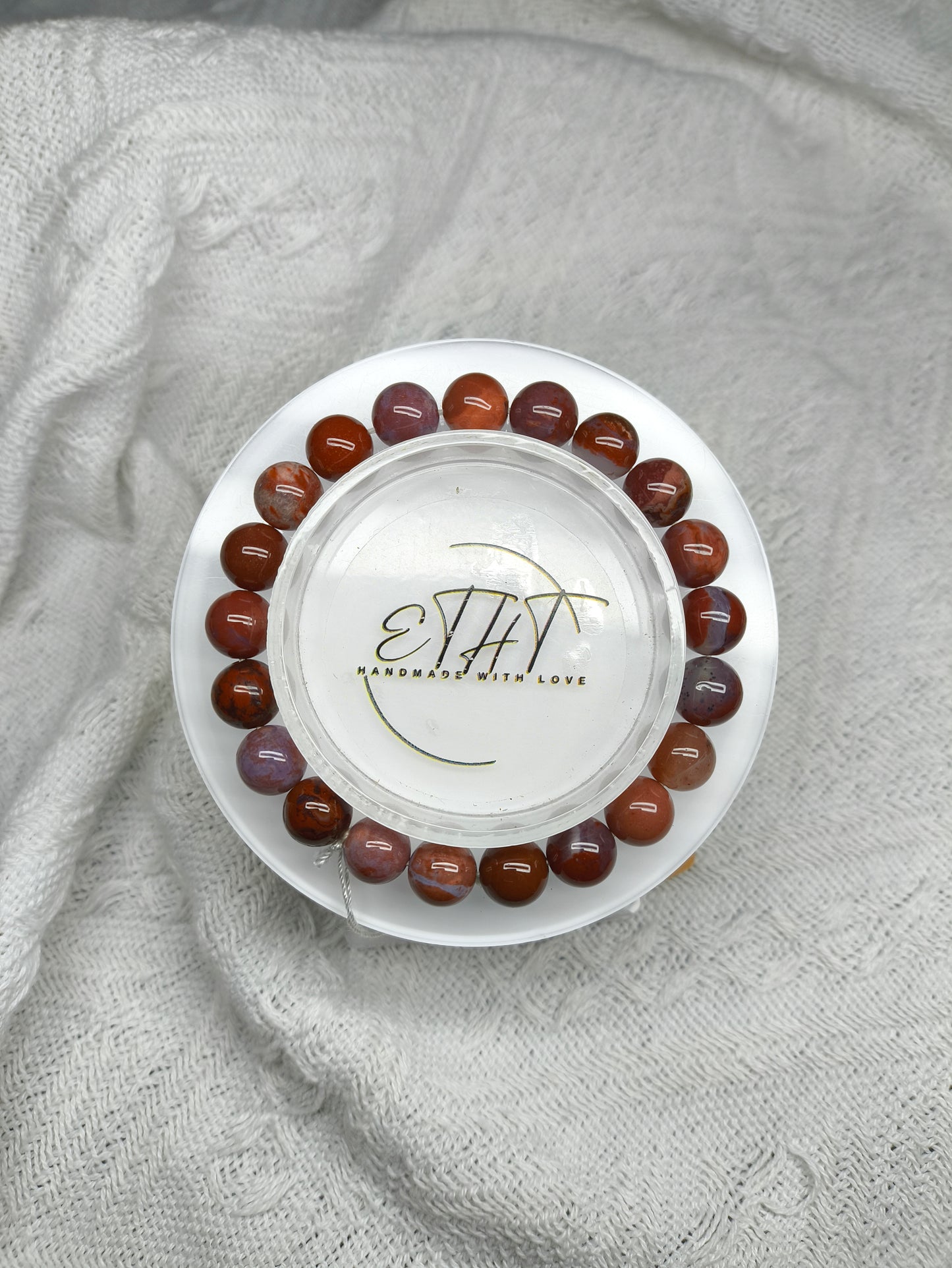 Ocean Jasper • Crystal Bracelet