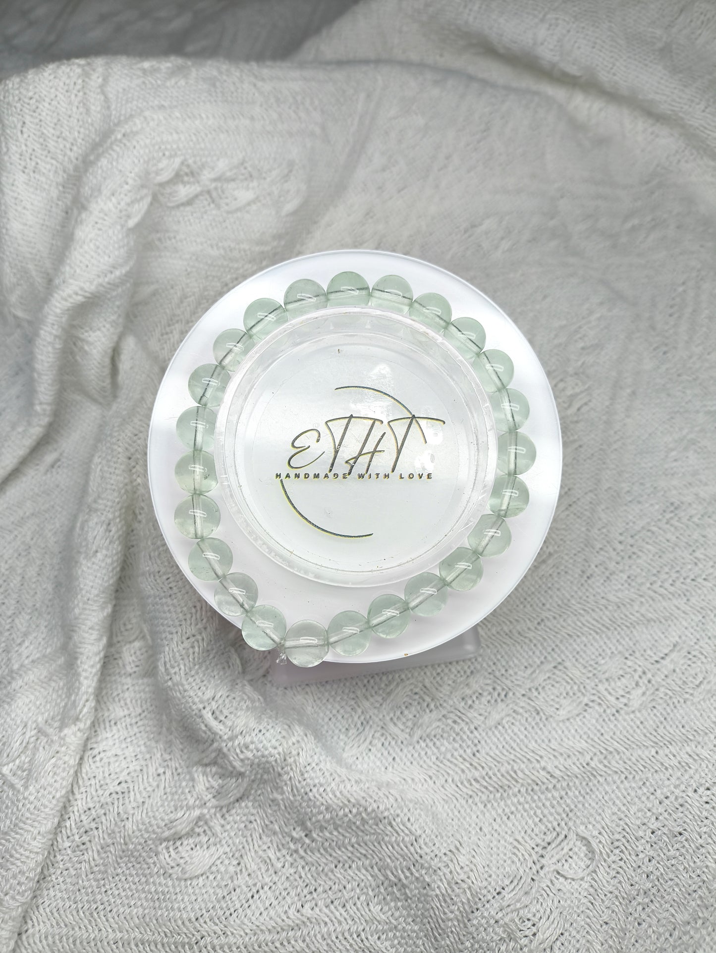 Green Fluorite • Crystal Bracelet