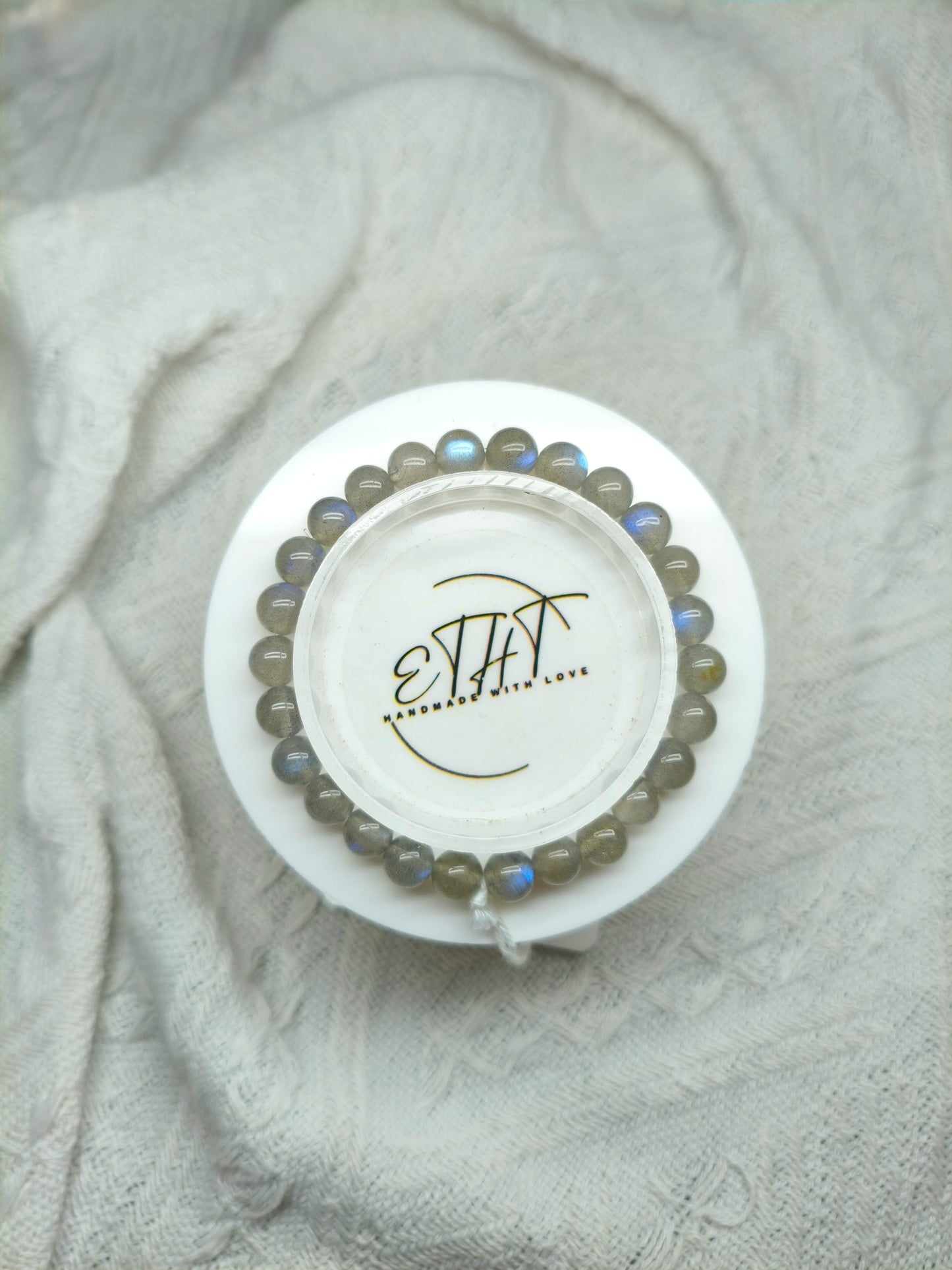 Labradorite • Blue Flash • Crystal Bracelet