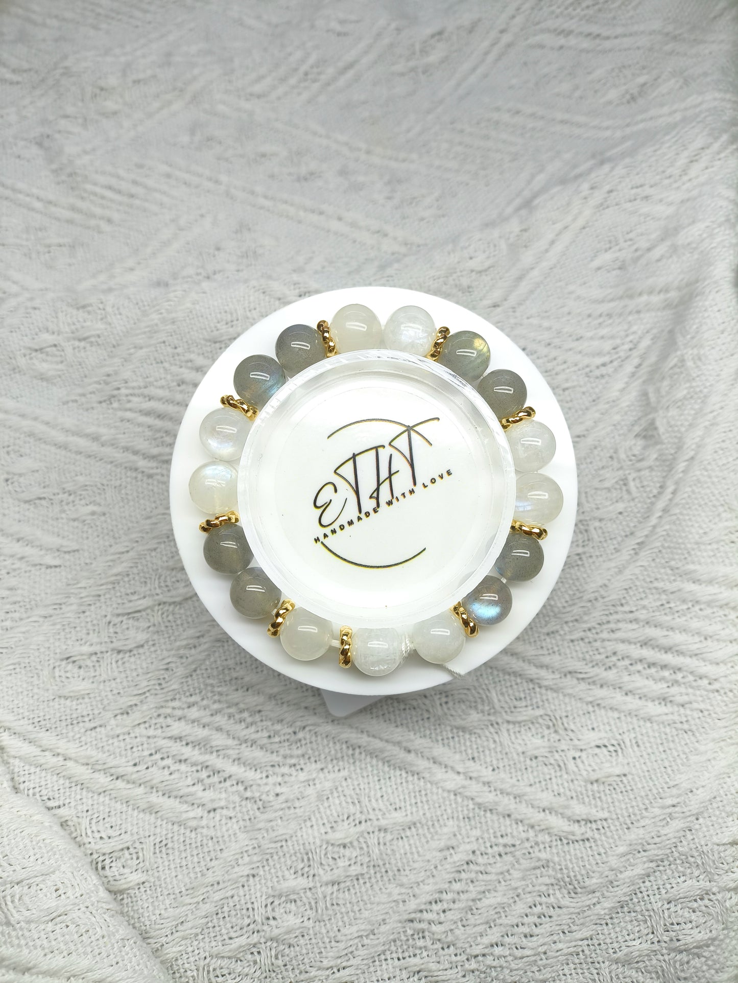 Labradorite • Moonstone • Crystal Bracelet