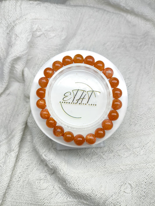 Sunstone • Crystal Bracelet