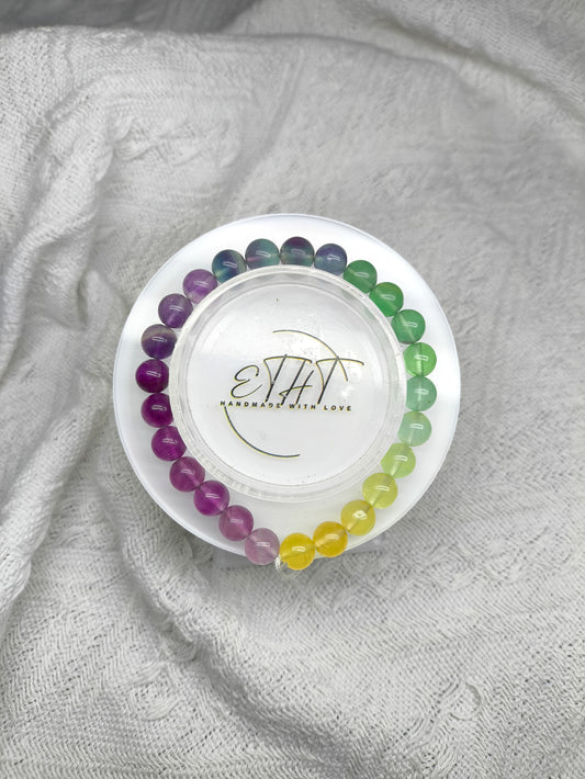 Fluorite • Crystal Bracelet