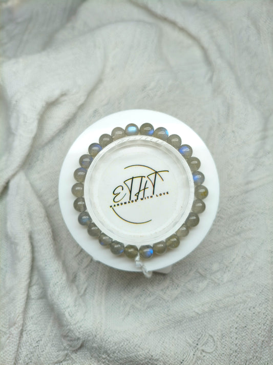 Labradorite • Blue Flash • Crystal Bracelet