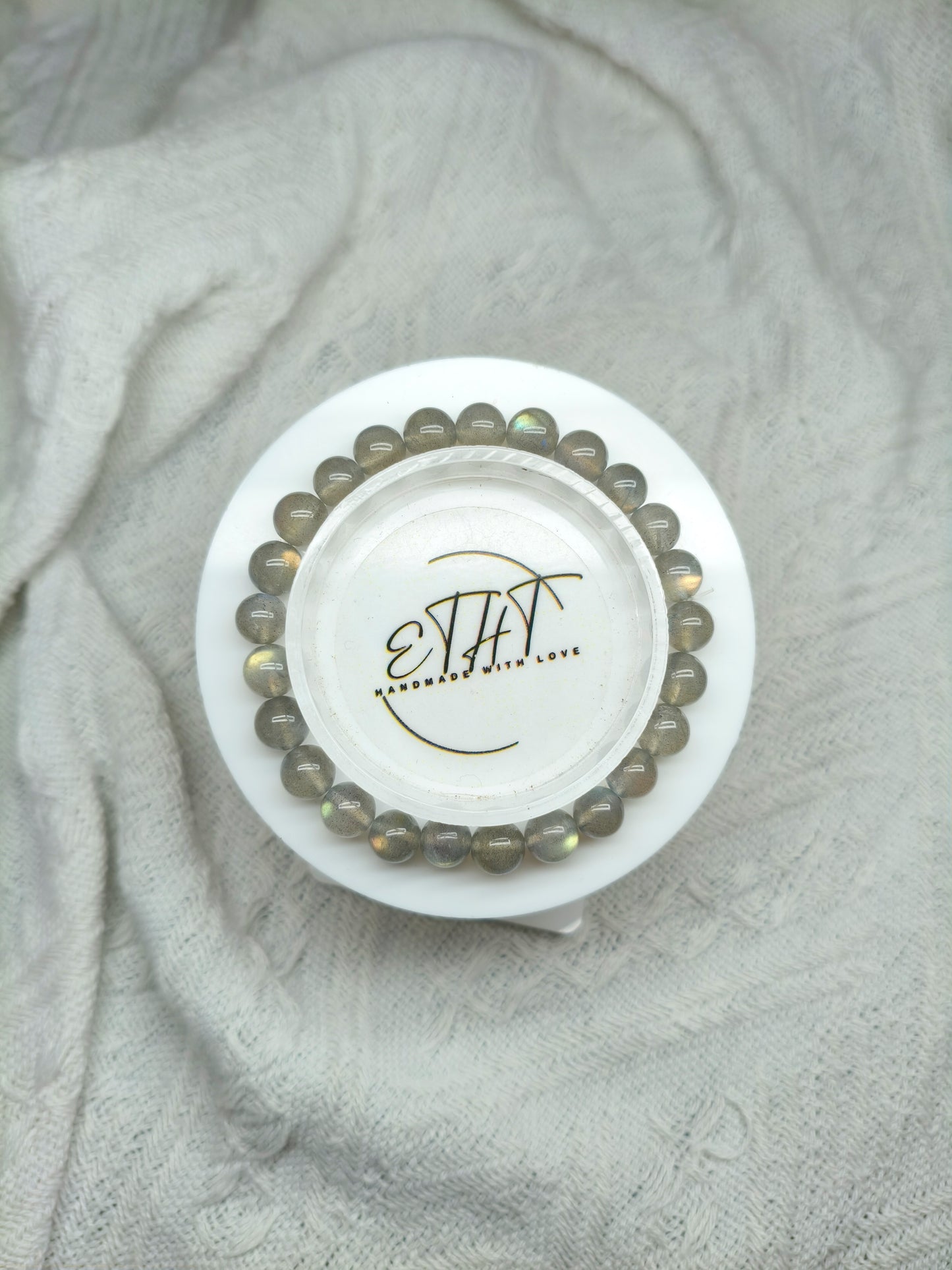 Labradorite • White Flash • Crystal Bracelet