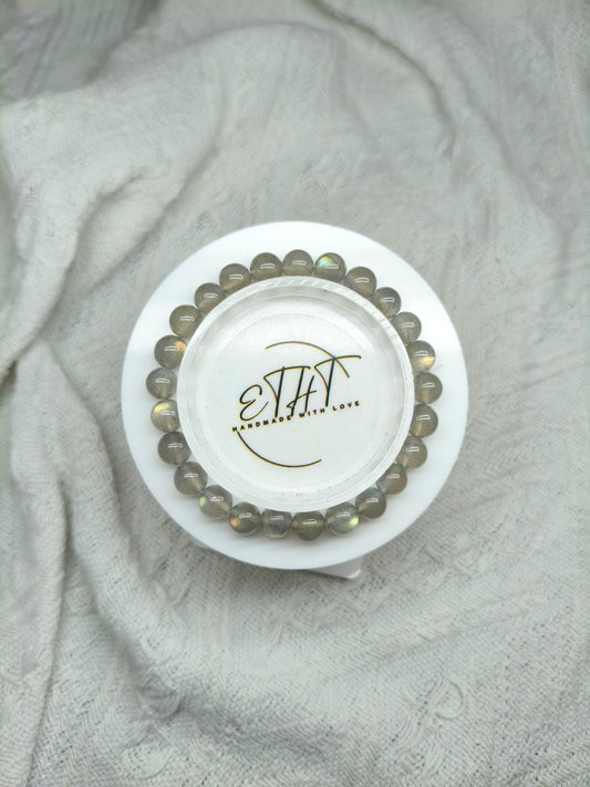 Labradorite • White Flash • Crystal Bracelet