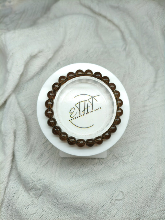 Smoky Quartz • Crystal Bracelet