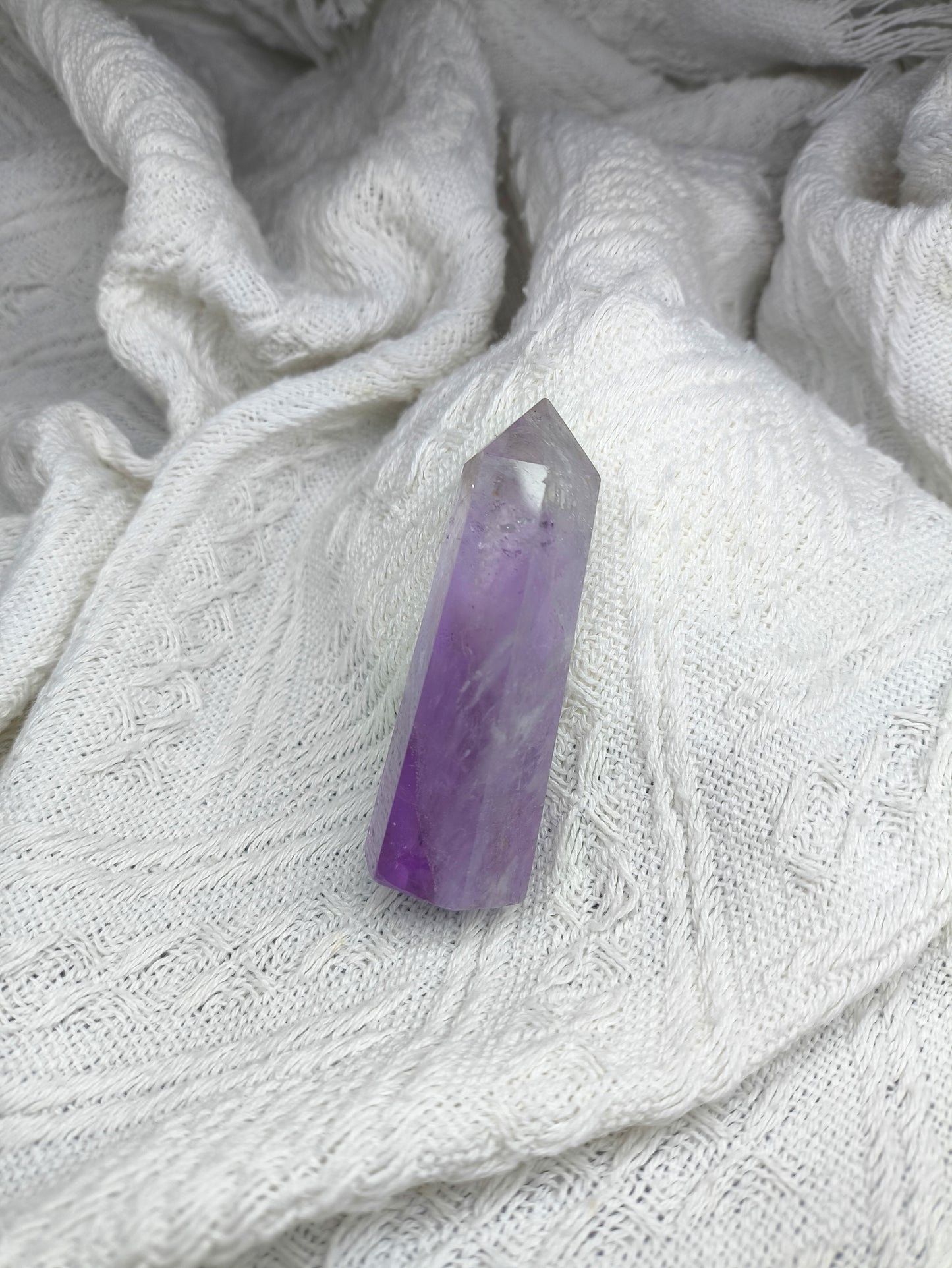 Amethyst Clear Quartz Tower