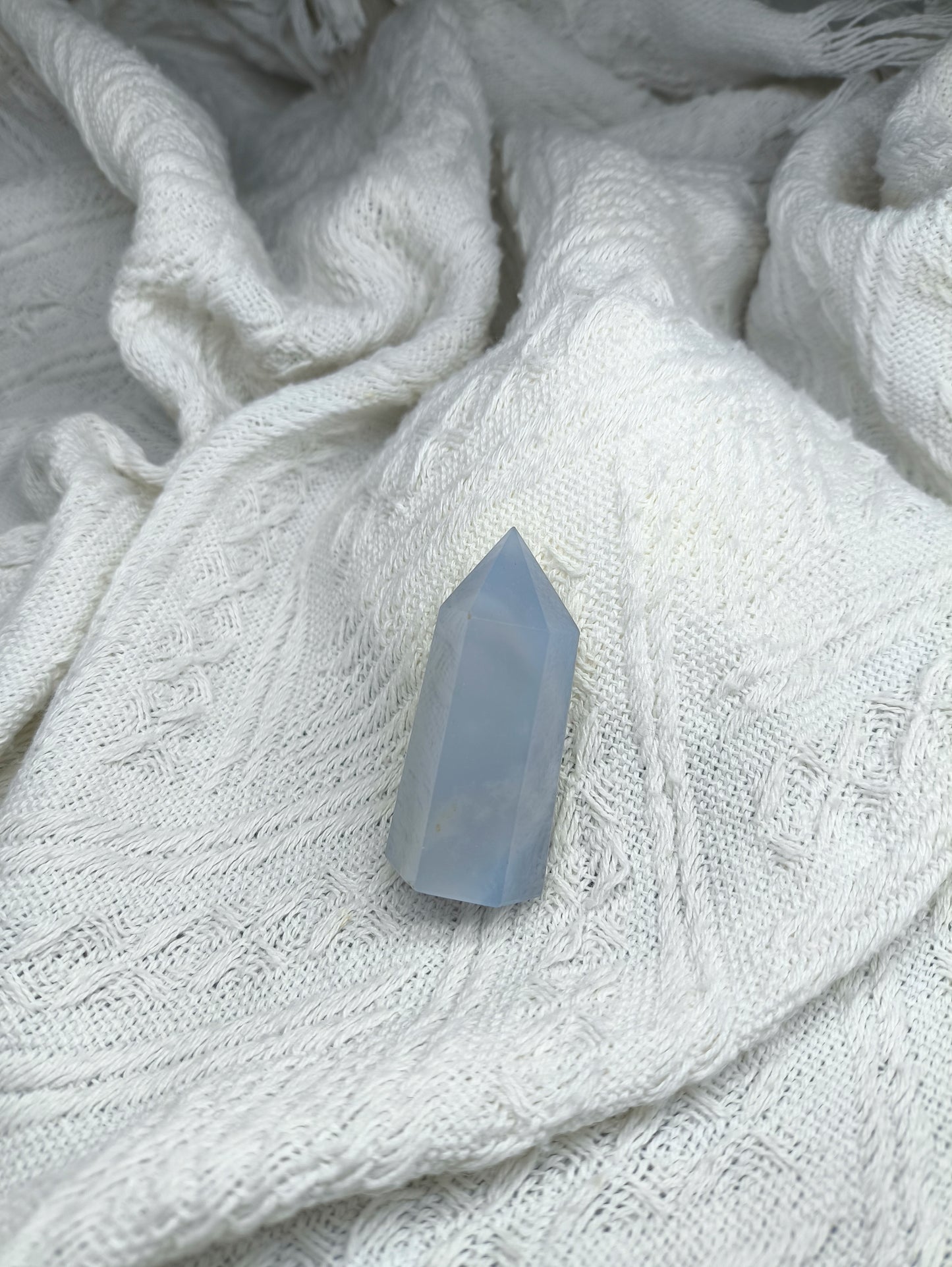 Blue Chalcedony Tower