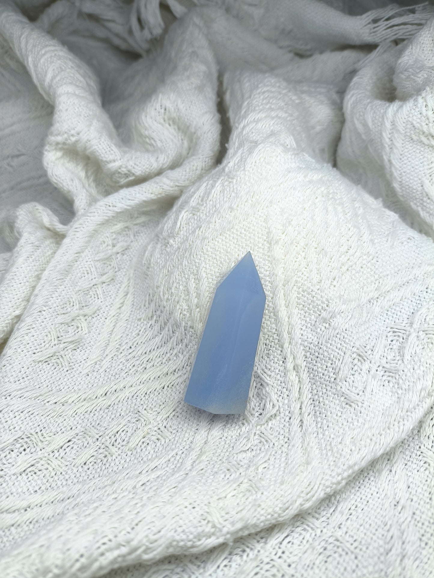 Blue Chalcedony Tower