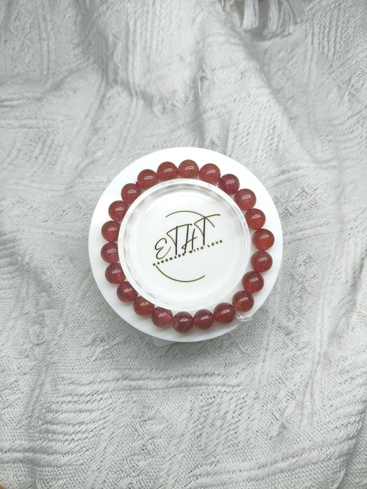 Red Strawberry Quartz