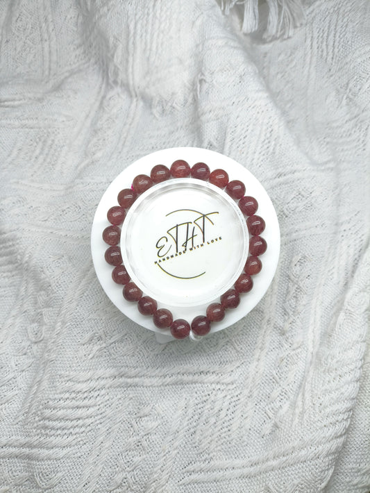 Red Strawberry Quartz