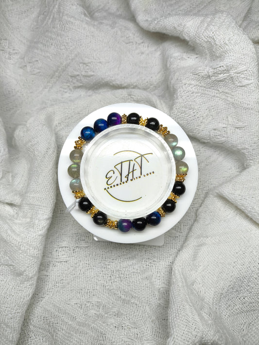 Labradorite • Hypersthene • Tiger Eye