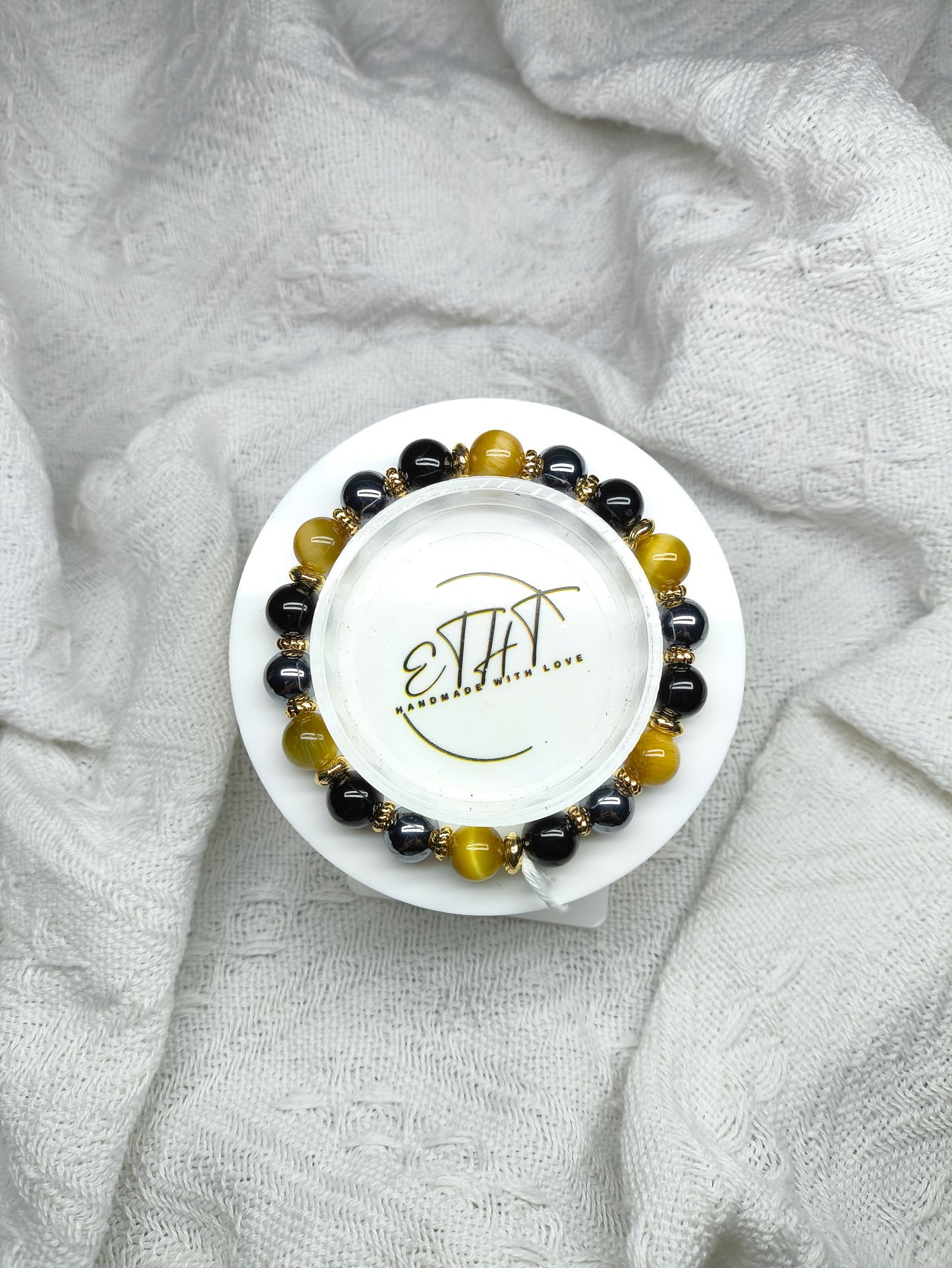 Golden Tiger Eye • Tourmaline • Terahertz