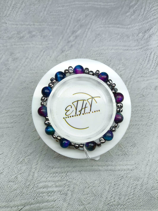 Galaxy Tiger Eye • Hematite