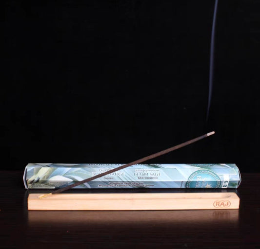 Incense Bamboo Stick Burner for Cleansing & Calm